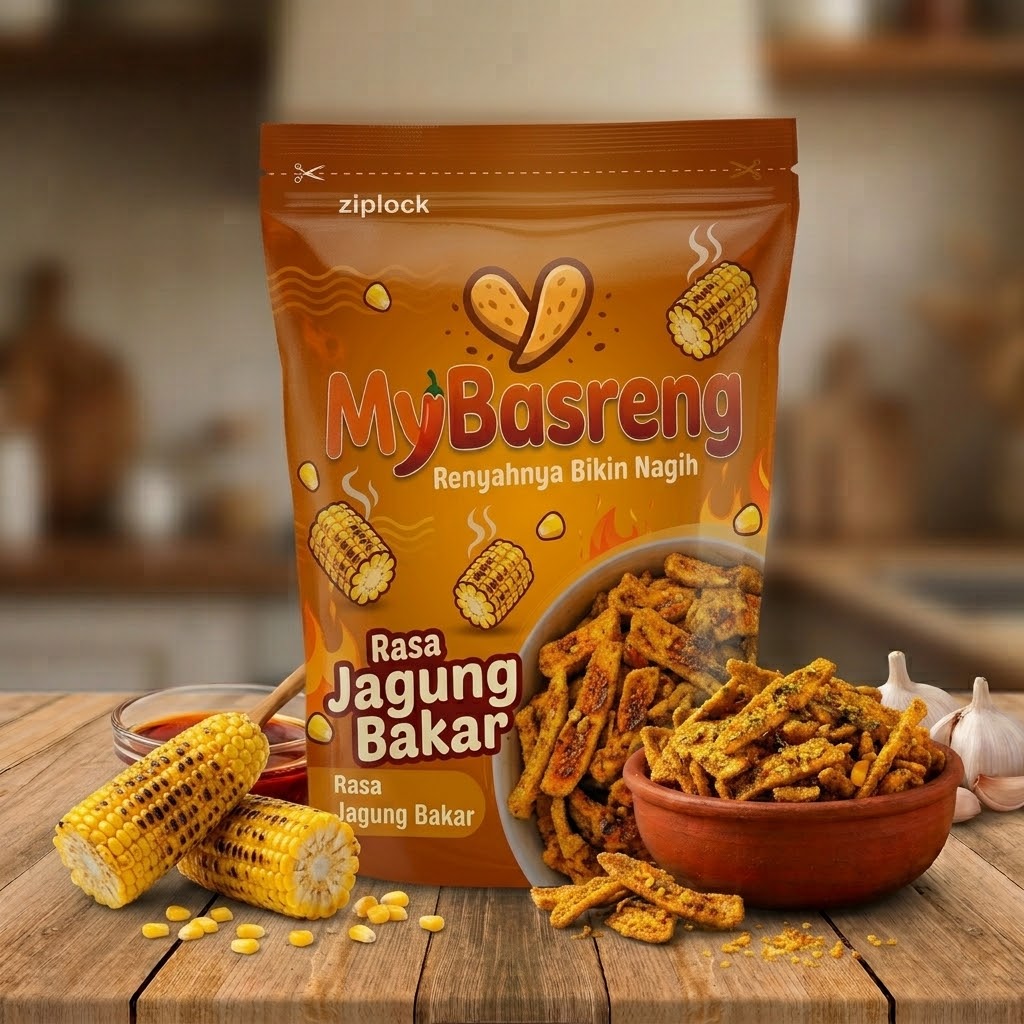 MyBasreng Rasa Jagung Bakar 90 gr